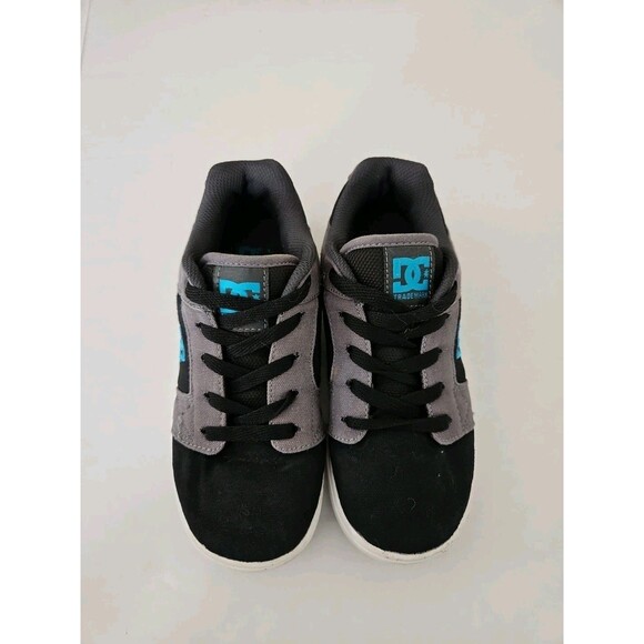 DC Youth's Method TX Skateboard Sneaker Size 4 Canvas Logo 2015 - Picture 2 of 10